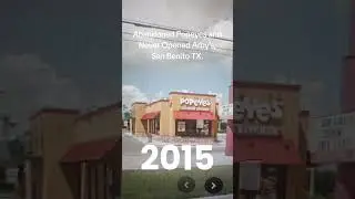 Abandoned Popeyes and Never Opened Arby's,San Benito TX.