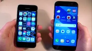 Samsung Galaxy A5 2017 vs iPhone 5S