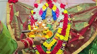 माँ विंध्यवासिनी देवी जी की मंगल आरती🙏माँ के दिव्य दर्शन🥹Jai Maa Vindhyavasini🌺🌺Mandir Mumbai🙏. 