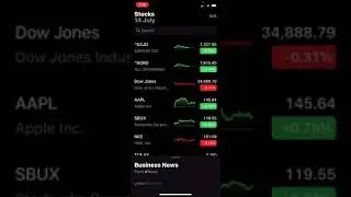 How to add a company to your watchlist on stocks IN 30 SECONDS