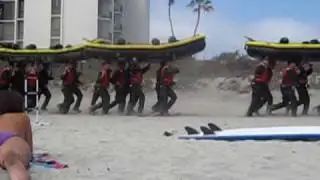 Navy Boys On Coronado Beach