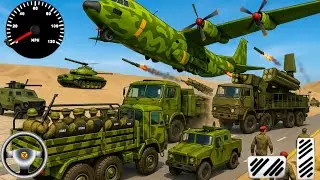 US Military Truck Driving Cargo Games - Offroad Army Truck Driving Simulator 3D-Android Gameplay