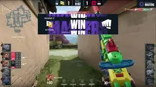 TenZ gets SOLO ULTED vs Nuturn in VCT Masters
