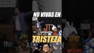 NO VIVAS EN TRISTEZA 🔴1 2 3 POR LA FAMILIA | Pastor DAVID Aguilar