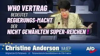 WHO-Vertrag = Regierungsmacht der nicht gew&auml;hlten Super-Reichen!