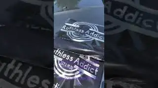 Get your Kustomized Ruthless Addict Gear From @kookiezdesigns on IG $23 taxes and shipping included