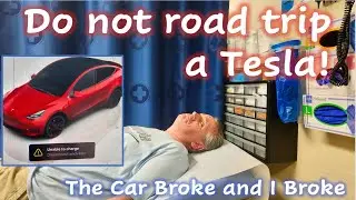 Do not road trip a Tesla!