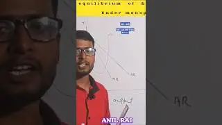 conditions of short run equilibrium of firm under monopoly | equilibrium | monopoly |microeconomics