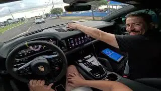 LEVEI O RICARDO PRA ANDAR DE PORSCHE