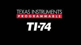Texas Instruments TI-74 BASICALC