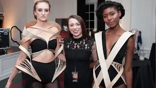 Rachel Muse Material Worlds Fashion Show