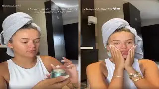 MAE DAY Fresh-faced Molly-Mae Hague enjoys home pamper session as she makes the most of &lsquo;rare day of