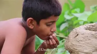 Primitive Technology - Build Water Filter - Water Purifier Tank | Survival Skills (Part-01)