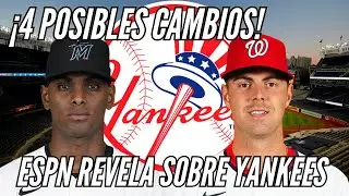 &iexcl;4 candidatos de CAMBIOS para los Yankees, seg&uacute;n ESPN! 😱⚾️