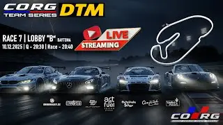 CORG Team Series DTM 2025 / 26 | Skupina B | Round 7 - DAYTONA SPEEDWAY #granturismo7  #esports