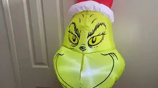 Gemmy Christmas Airblown Inflatable Grinch Showcase