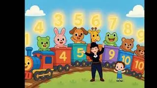 Rainbow Learning Express | Sing, Dance, Count & Explore! 🚂🌈✨