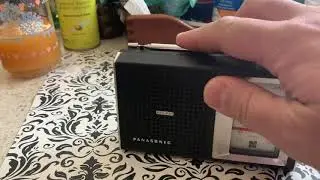 Early 70 Panasonic AM/FM RF-541 Transistor Radio