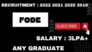 Ford Off campus Drive | 2022 2021 2020 2019 Batch  | IT Company Jobs | Salary: 3LPA+