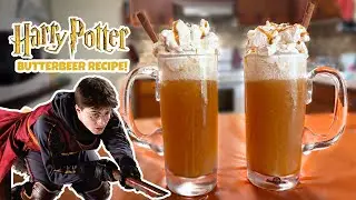 How to Make Harry Potter BUTTERBEER!!! Harry Potter's Butterbeer Wizarding World Recipe!