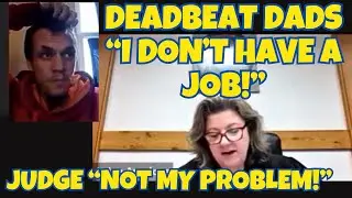 Judge Handles A Parade Of DeadBeat Dads!