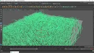 How to Create Grass in Autodesk Maya 2020