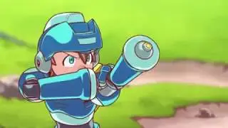 MEGAMAN LEGENDS ANIME - Volnutt vs Floating Reaverbot