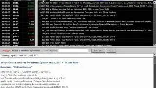 Check out the My EquityFeed News and SEC Filings Interface!