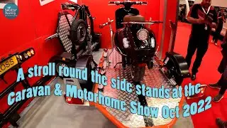 A stroll round the side stands of the Caravan and Motorhome Show Oct 2022
