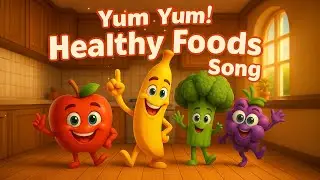 Yum Yum! Healthy Foods Song 🍎 | Fruits & Veggies for Kids | SpeakSingSong