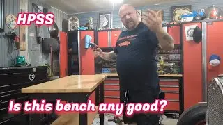 EnjoyWood  work bench full assembly and Review