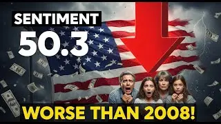 Americans Officially BROKE: Consumer Sentiment CRASHES to 2nd Lowest EVER (Worse Than 2008!)
