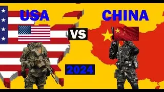USA vs CHINA Military Power Comparison 2024