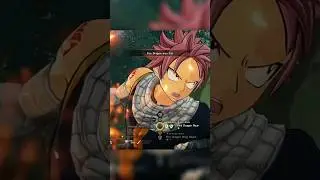 Battling against Big Wolf in Fairy Tail 2 on Nintendo Switch
