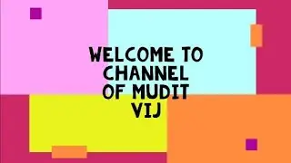 Channel Trailer | Mudit Vij | New Rock | Let's Explore |