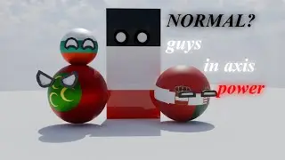 A Normal Guys in axis powers! #countryballs #3d #axis #ww1 #WWI #Austria_hungary #hungary #ottoman 