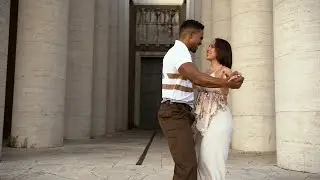 Lokita Por Mi @romeo y @prince_royce | Junior y Carolina | Bachata con Sabor a Pueblo #bachata