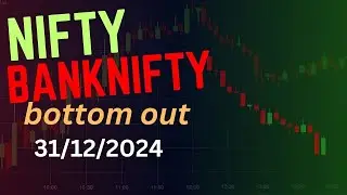 Nifty || Bank Nifty || bottom out ? 31/12/2024