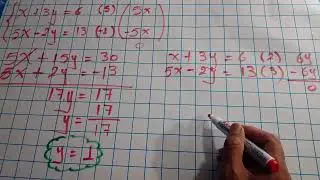 Sistema de Ecuaciones 2x2. Método de Suma-Resta