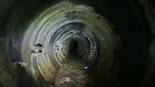 Exploring the Bourne Valley culvert (Poole)