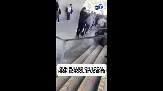 Video shows gun pulled on students at Diamond Ranch High in California