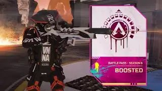ALL SEASON 6 BATTLE PASS COSMETICS!!! APEX LEGENDS