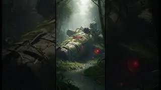 Ai Video: The Ship Fell. The Spider Rose #secretsofthejungle #mystery