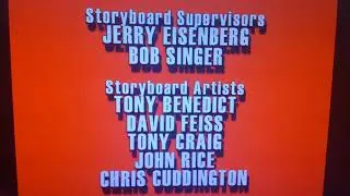 Droopy Master Detective Episode 4 Credits (October 2, 1993)