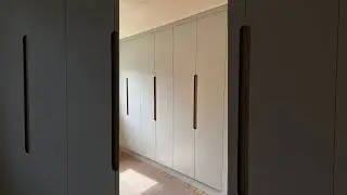 Handle less wardrobes | Don't waste money on using expensive handles | Try this | #wardrobedesign