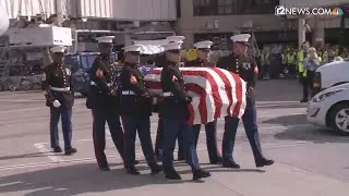 RAW: Fallen Avondale solider returns home to the Valley