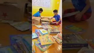 Books Donation - 220 children&rsquo;s books collected, sorted, packed and donated to &ldquo;More than Words&rdquo;