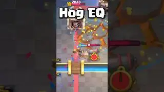 HOW TO PLAY HOG EQ #clashroyale #shorts
