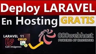 Deploy Laravel en hosting gratis 000webhost de hostinger