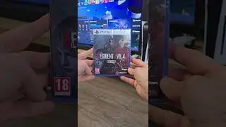 Распаковка и первый запуск Resident Evil 4 Gold Edition. Отличный хоррор!